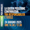 la giusta posizione contributiva