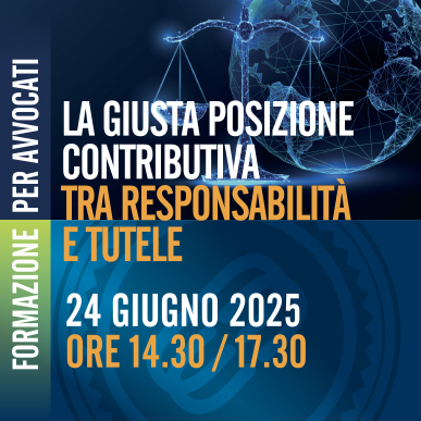 la giusta posizione contributiva