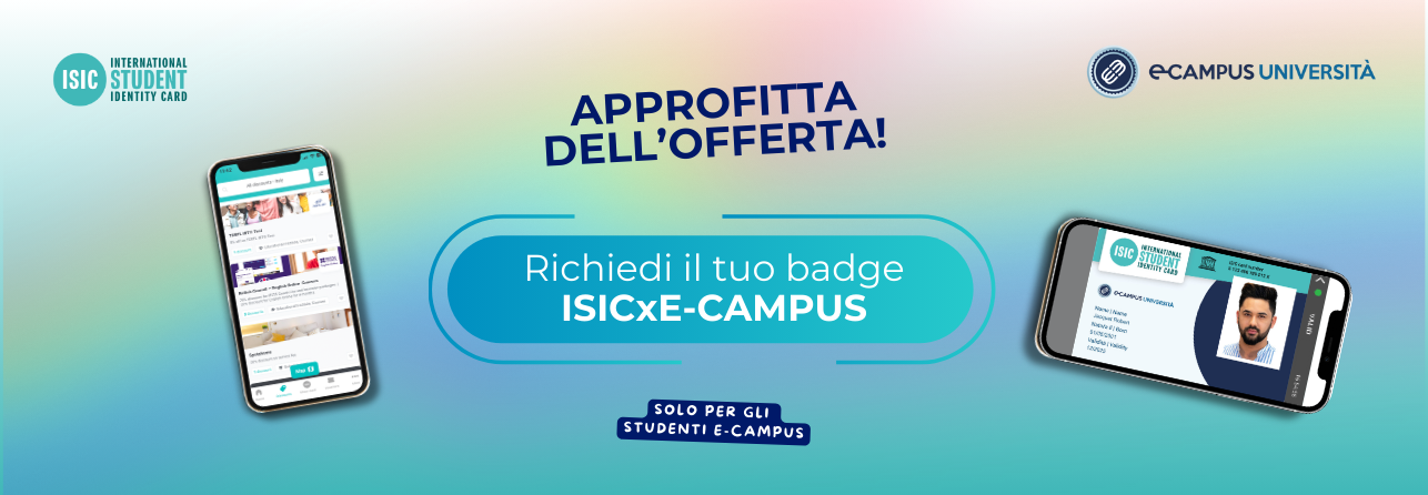 Carta d’Identità Internazionale dello Studente ISIC-eCampus