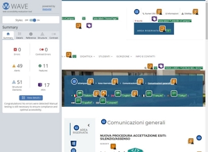 validazione Wave pagina Comunicazioni Generali