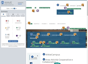 validazione Wave pagina WikieCampus