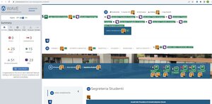 validazione Wave pagina Segreteria Studenti