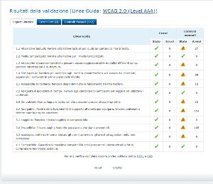 validazione Vamola pagina Stage e Tirocini