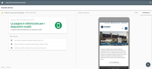validazione Google-mobile pagina Master