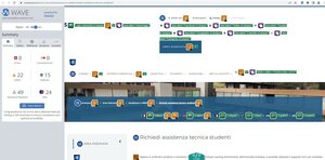 validazione Wave pagina Richiedi Assistenza Tecnica