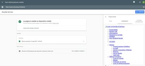 validazione Google-mobile pagina Ateneo