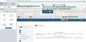 validazione Wave pagina Esercitazioni di gruppo - Partecipa