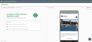 validazione Google-mobile pagina Didattica