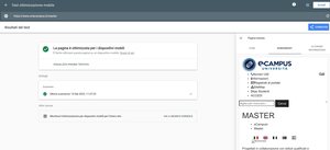 validazione Google-mobile pagina Master