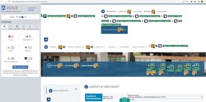 validazione Wave pagina Lezioni e Laboratori