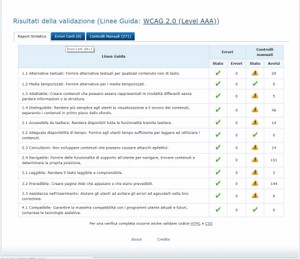 validazione Vamola pagina Polo Bibliotecario Multimediale di Ateneo