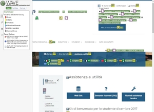 validazione Wave pagina Assistenza e Utilita