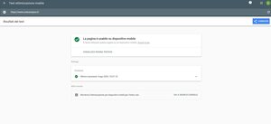 validazione Google-mobile Home Page