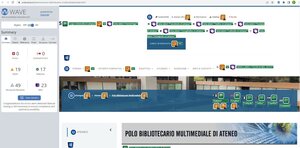 validazione Wave pagina Polo Bibliotecario Multimediale di Ateneo