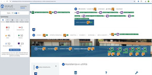 validazione Wave pagina Assistenza e Utilita